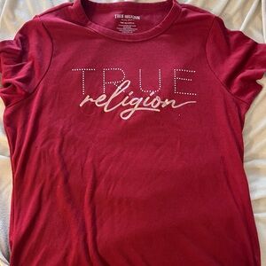 True Religion Red Women's Top